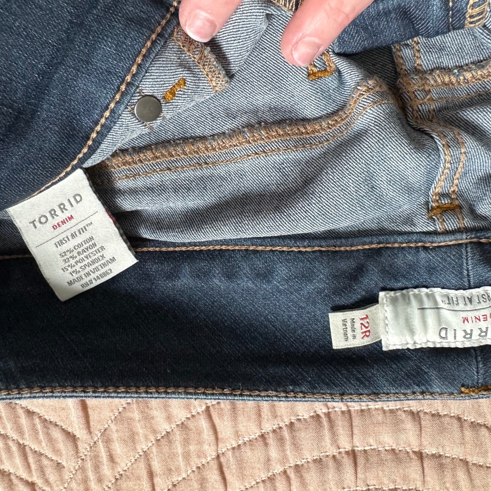 Torrid Jeans Size 12 skinny